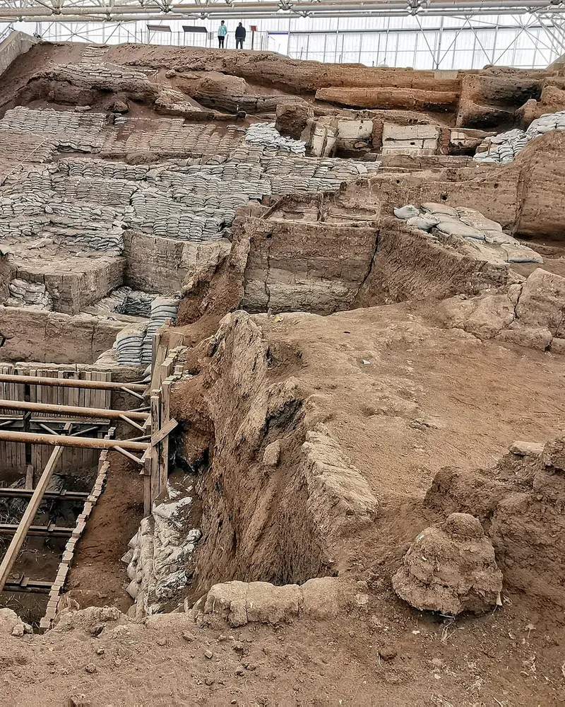 Neolithische Siedlung Çatalhöyük
